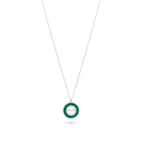 Green Malachite Pendant Necklace image