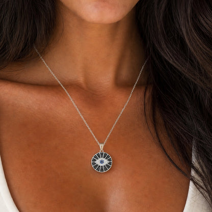 Brilliant Evil Eye Necklace