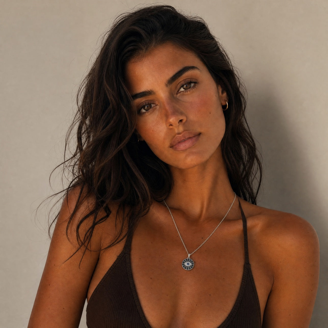 Brilliant Evil Eye Necklace