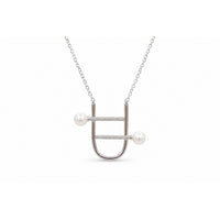 Ladder Bar Pendant Lightweight Necklace image