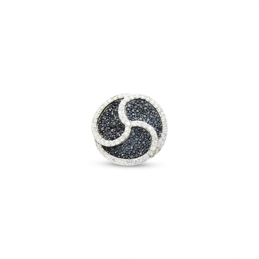 Floral Pave Ring