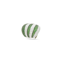 Green Sparkle Shell Ring image