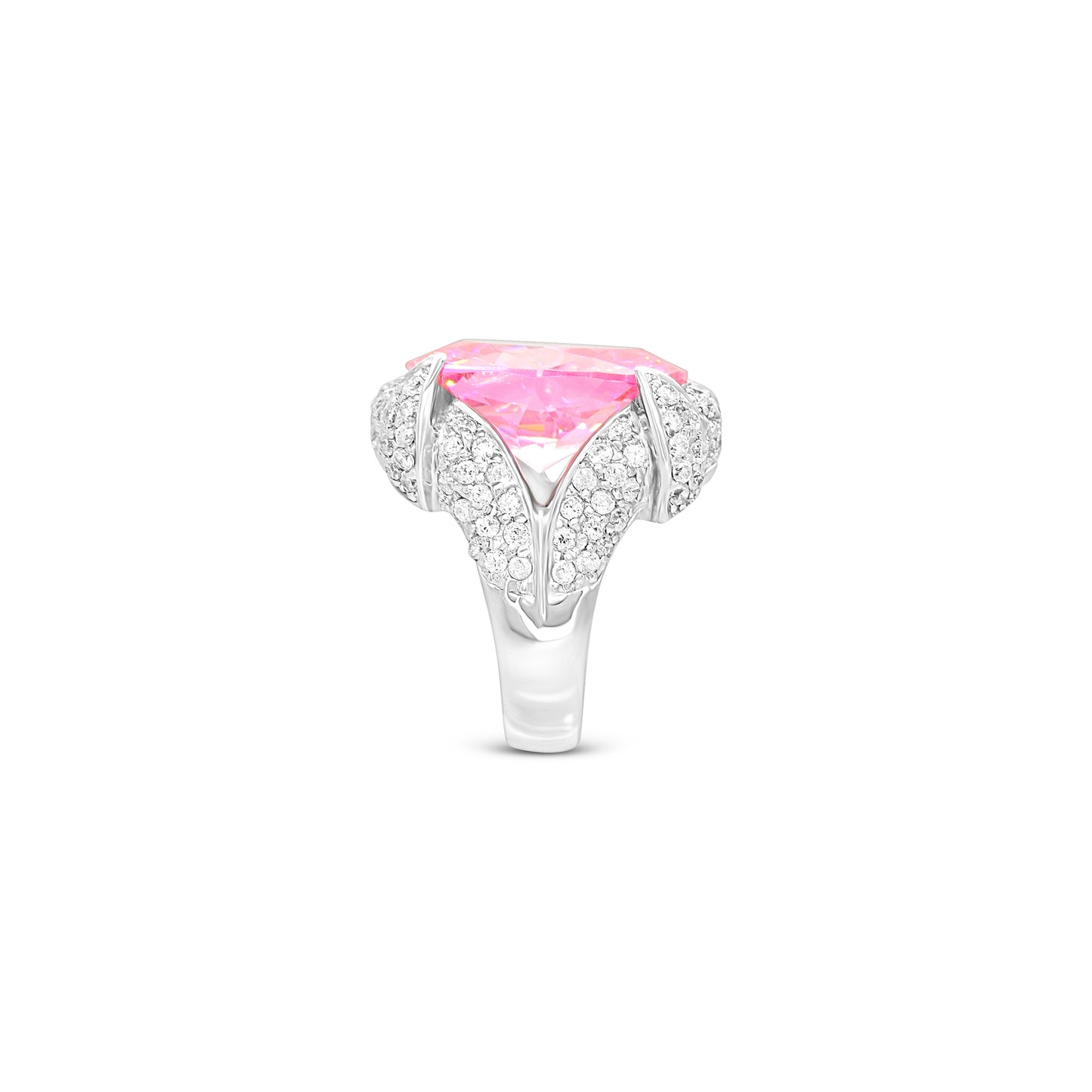 Pink Griffe Stone Ring
