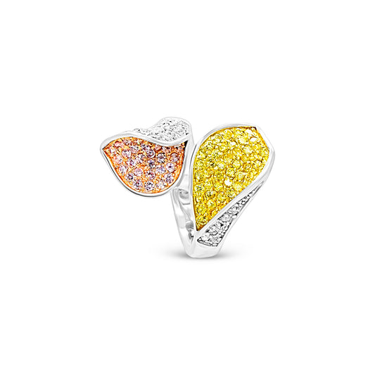 Radiant Leaf Ring