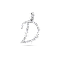Sparkling Letter D image