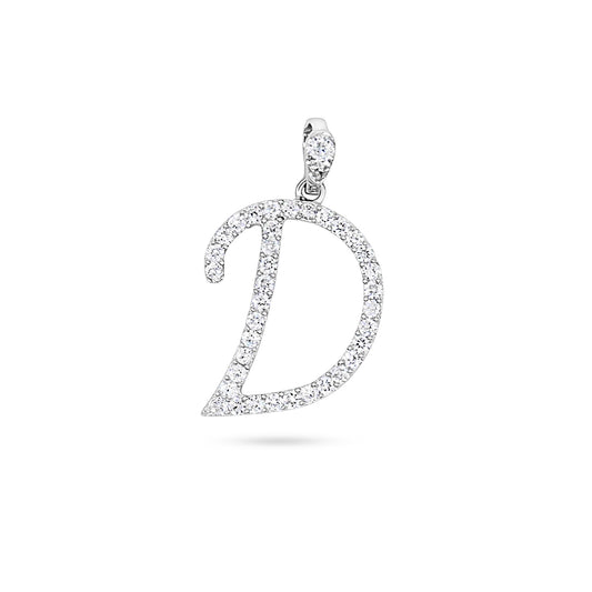 Sparkling Letter D