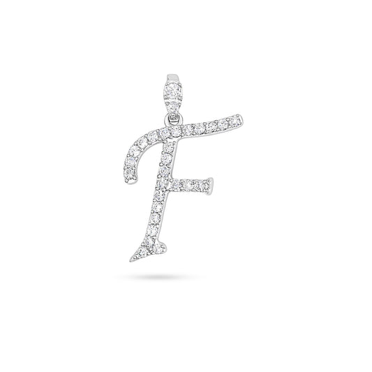 Sparkling Letter F