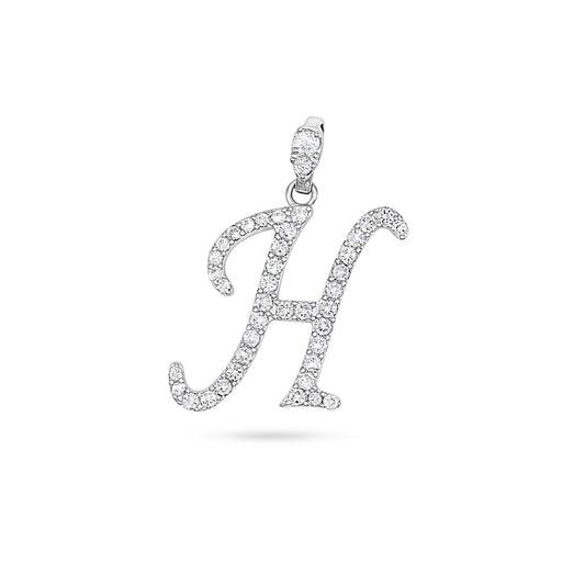 Sparkling Letter H