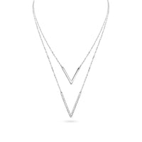 Double V Necklace image