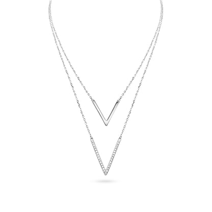 Double V Necklace