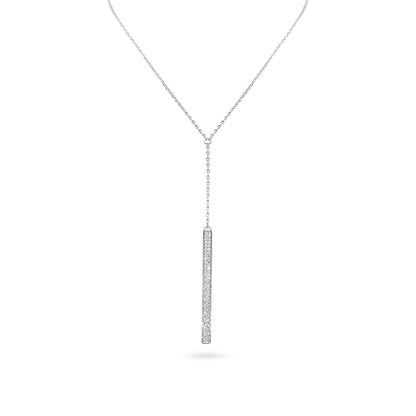 Radiant Bar Drop Necklace