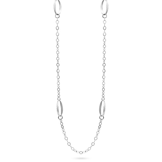 Marina Oval Link Long Chain