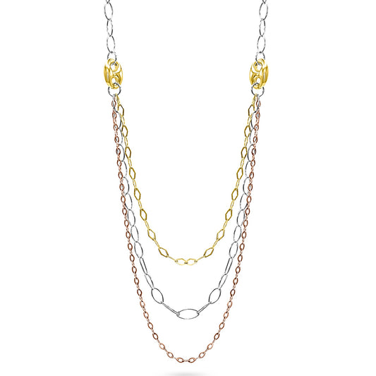 Farandole Tricolor Necklace