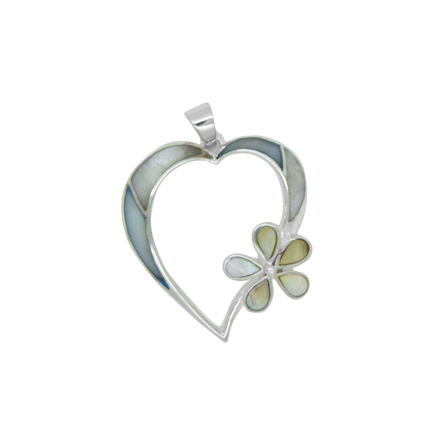 FlowerHeart Pearl Pendant