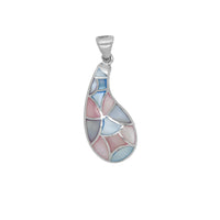 Colorful Petal Pearl Pendant image