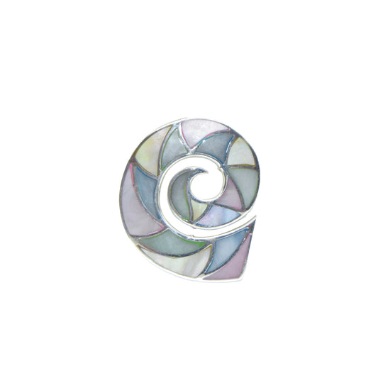 Escargot Mosaic Spiral Pearl