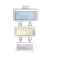 rectangular Pearl Pendant image