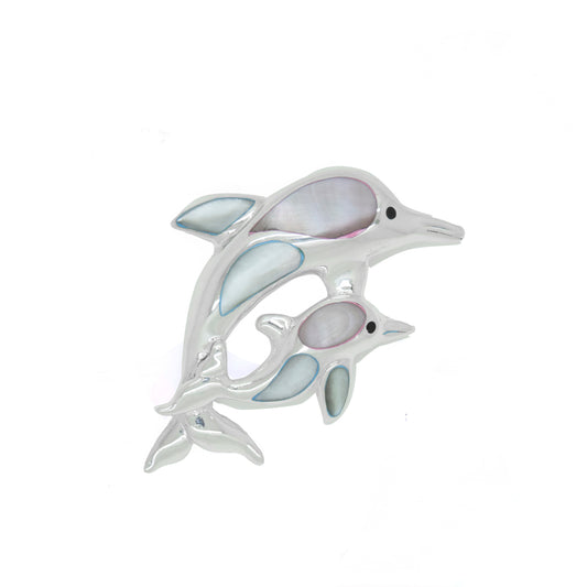 Dolphin Pearl Pendant
