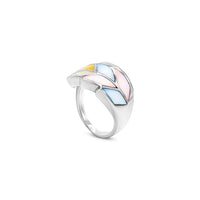Colorful Leaf Embrace Ring image