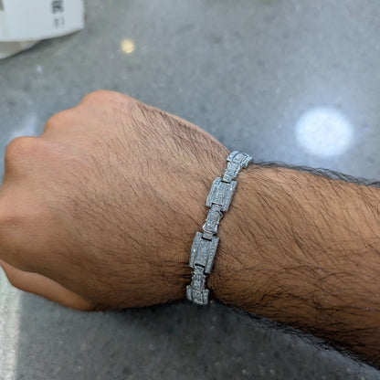 Zircon Pttrn Bracelet