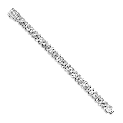 Pavé Cuban Link Bracelet