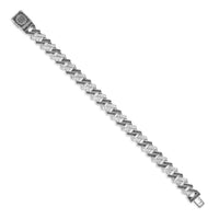 Two-Tone Pavé Link Bracelet image