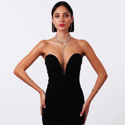 Drop Tennis Necklace