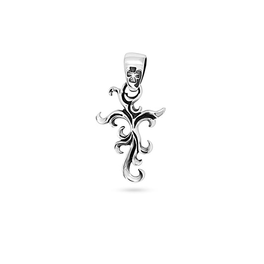 Flame Cross Pendant