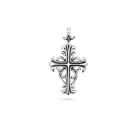 Ornate Silver Cross Pendant image