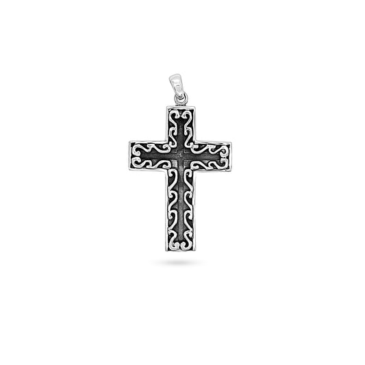 Vintage Elegance Cross Pendant