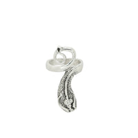 Snake Wrap Oxidized Ring image
