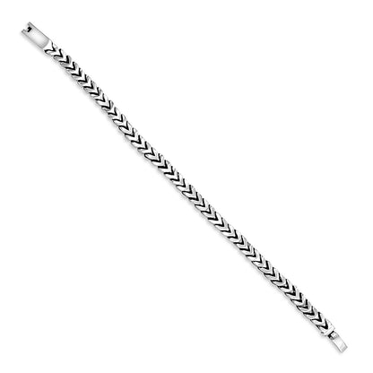 V-Link Oxidized Bracelet