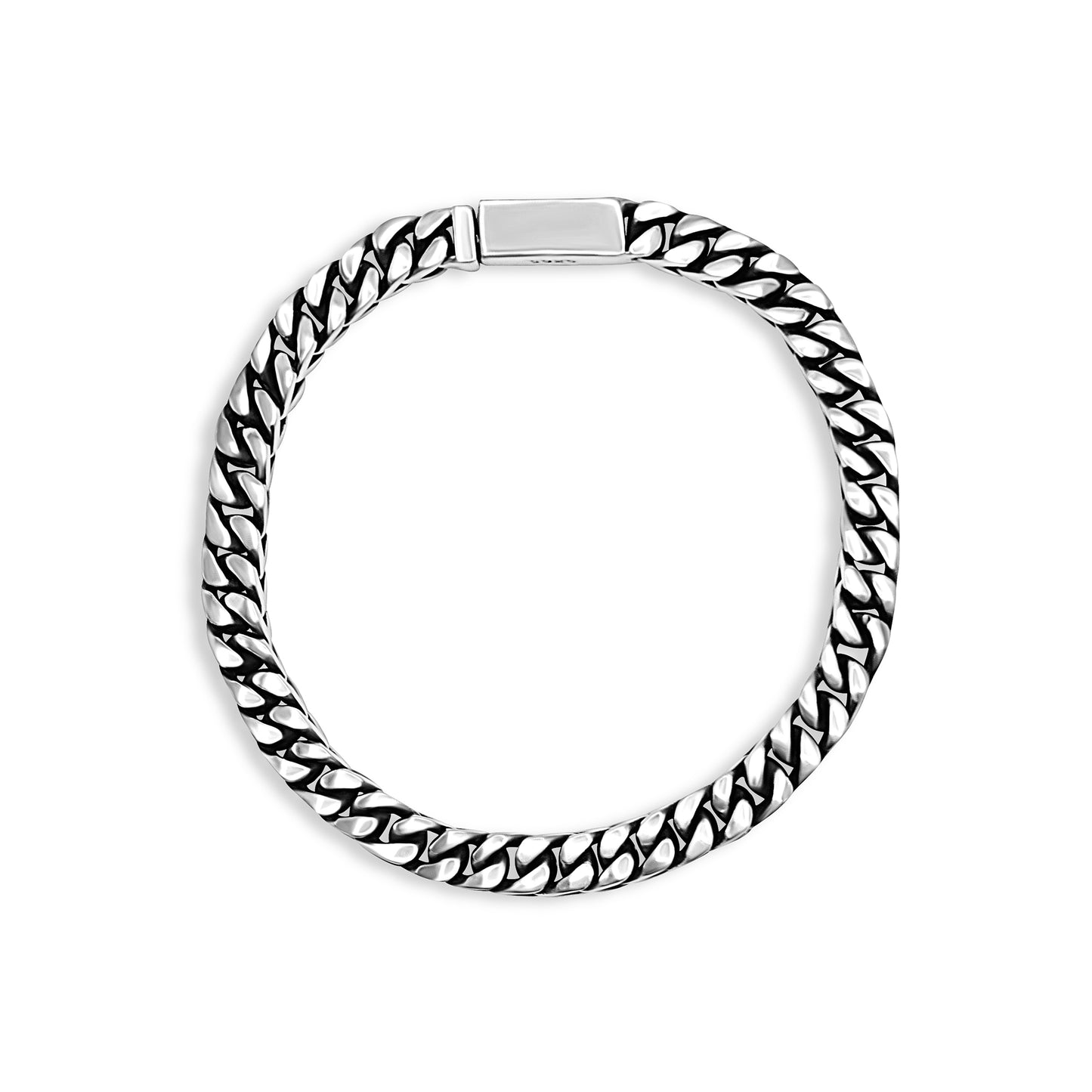 V-Link Oxidized Bracelet