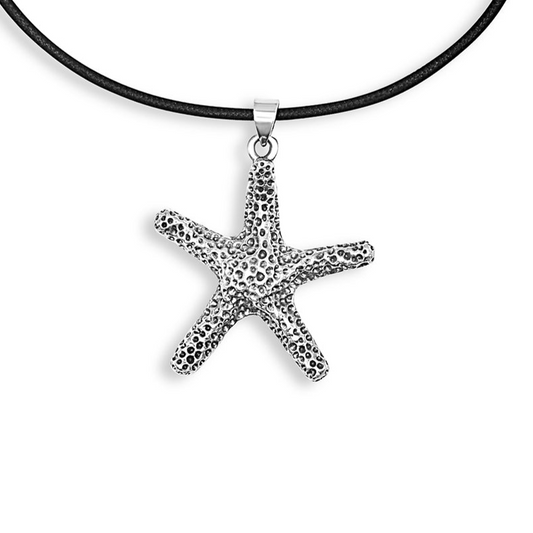 Ocean's Embrace Starfish Pendant