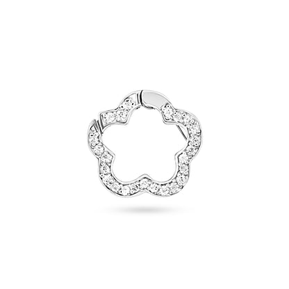 Sparkling Flower Clasp