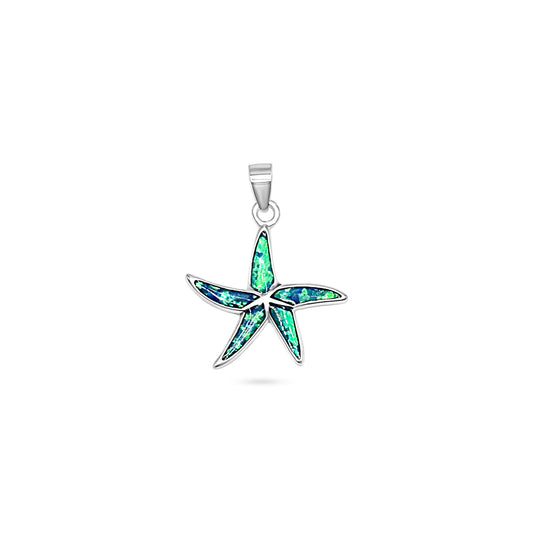 Turquoise Sea Star Pendant