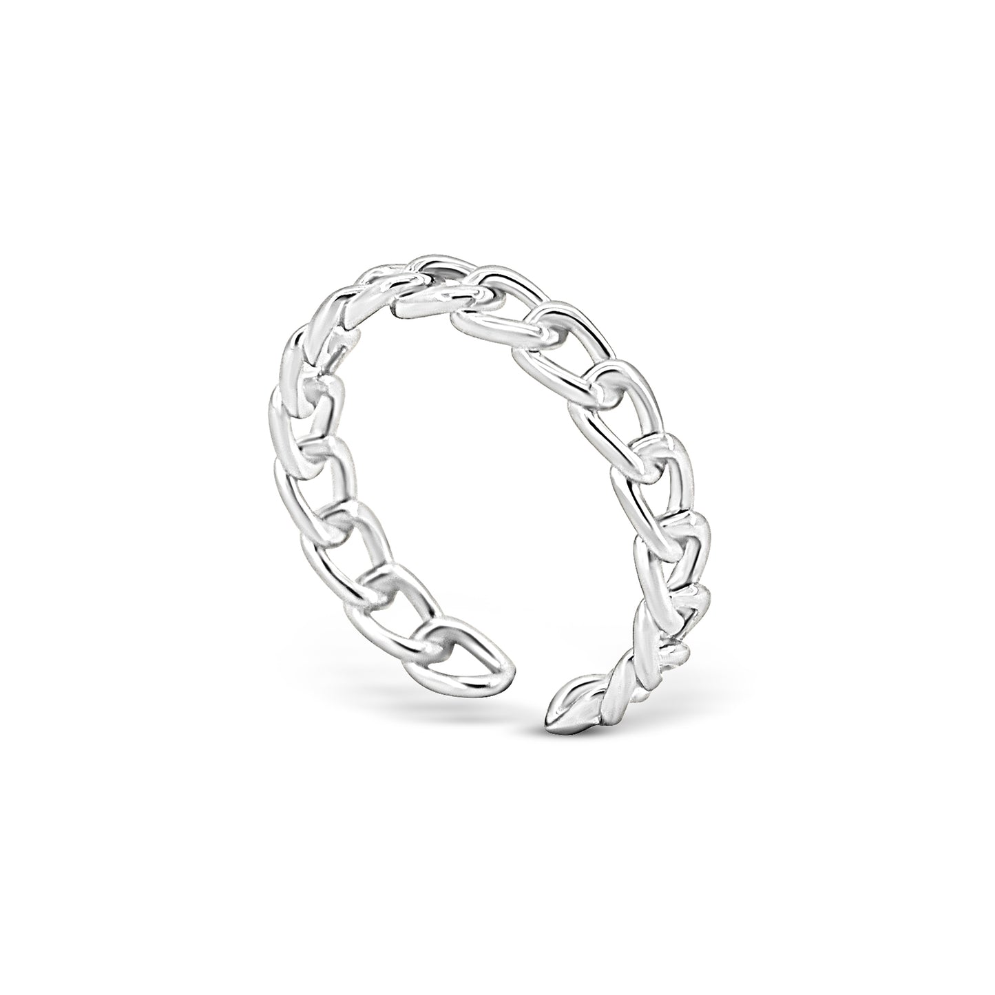 Chain Link Elegance Ring