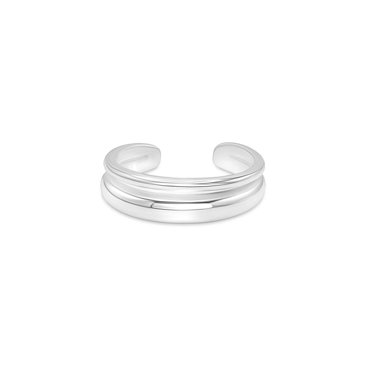 Triple Sweep Open Ring