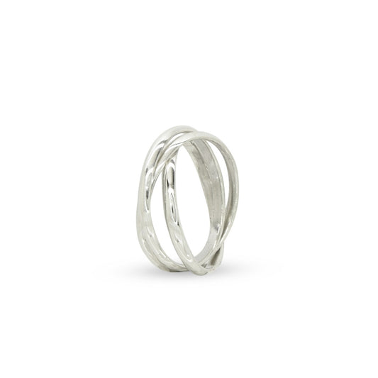 Intertwined Plain Ring