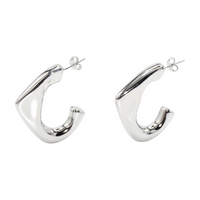 Fluid Form Chunky Dangle Earrings image