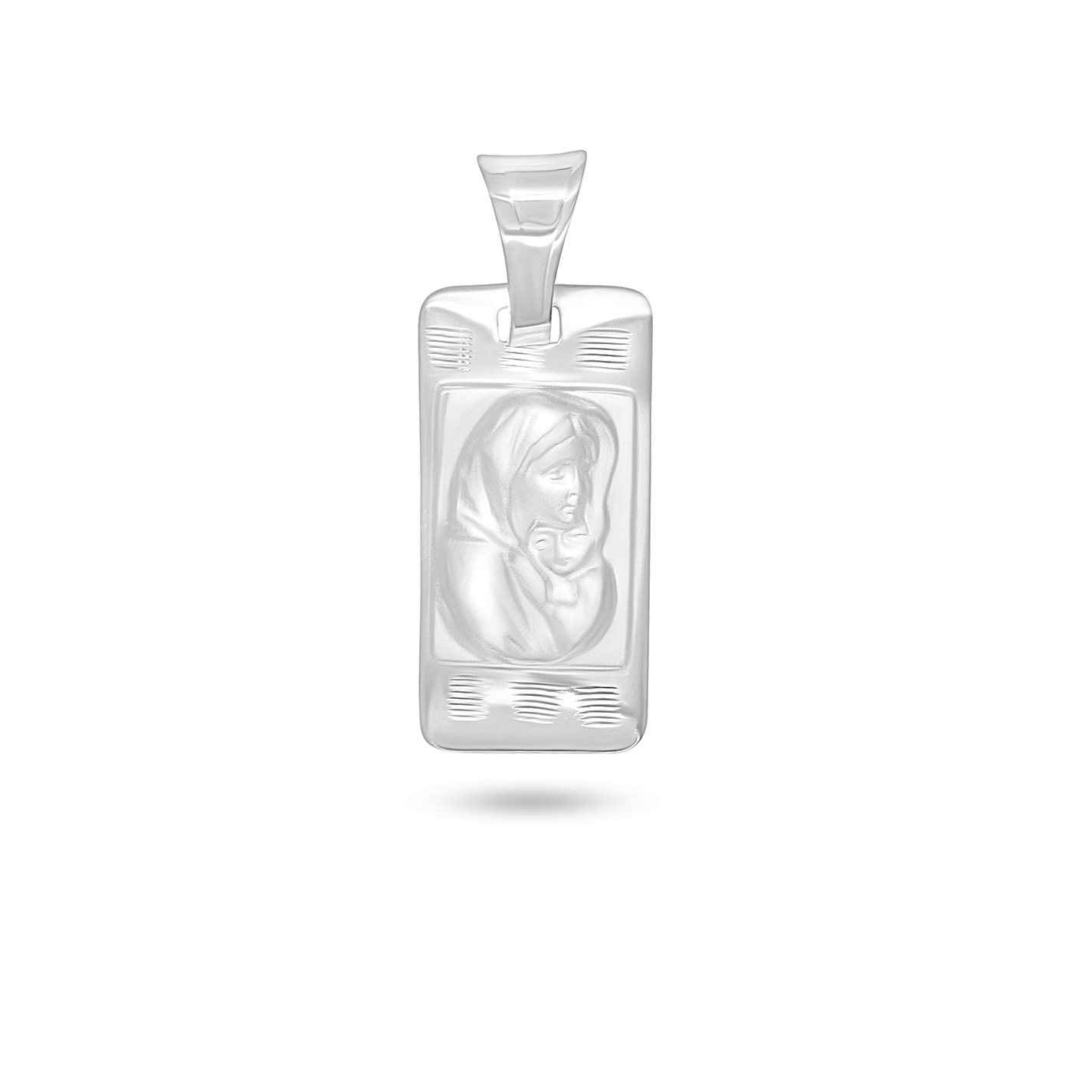 St Mary Rec Frame Pendant