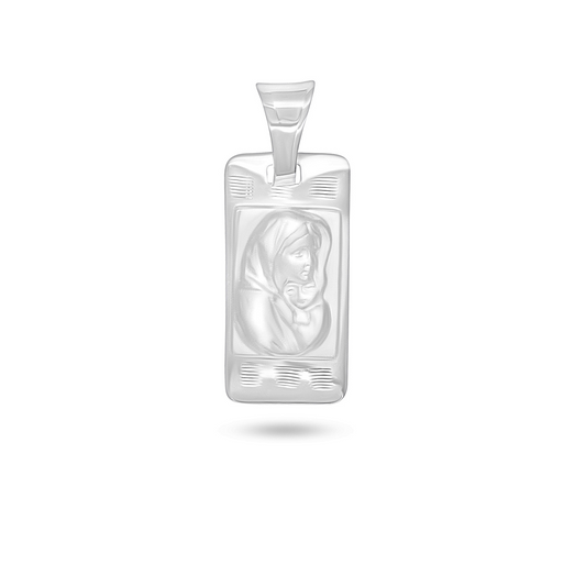 St Mary Rec Frame Pendant