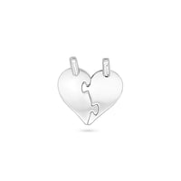 Engravable Heart Puzzle Pendant image