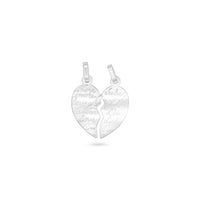 Split Heart Love Letter Pendant image