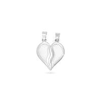 Framed Splir Heart Pendant image