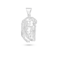 Jesus Christ Face Pendant 3.5 image