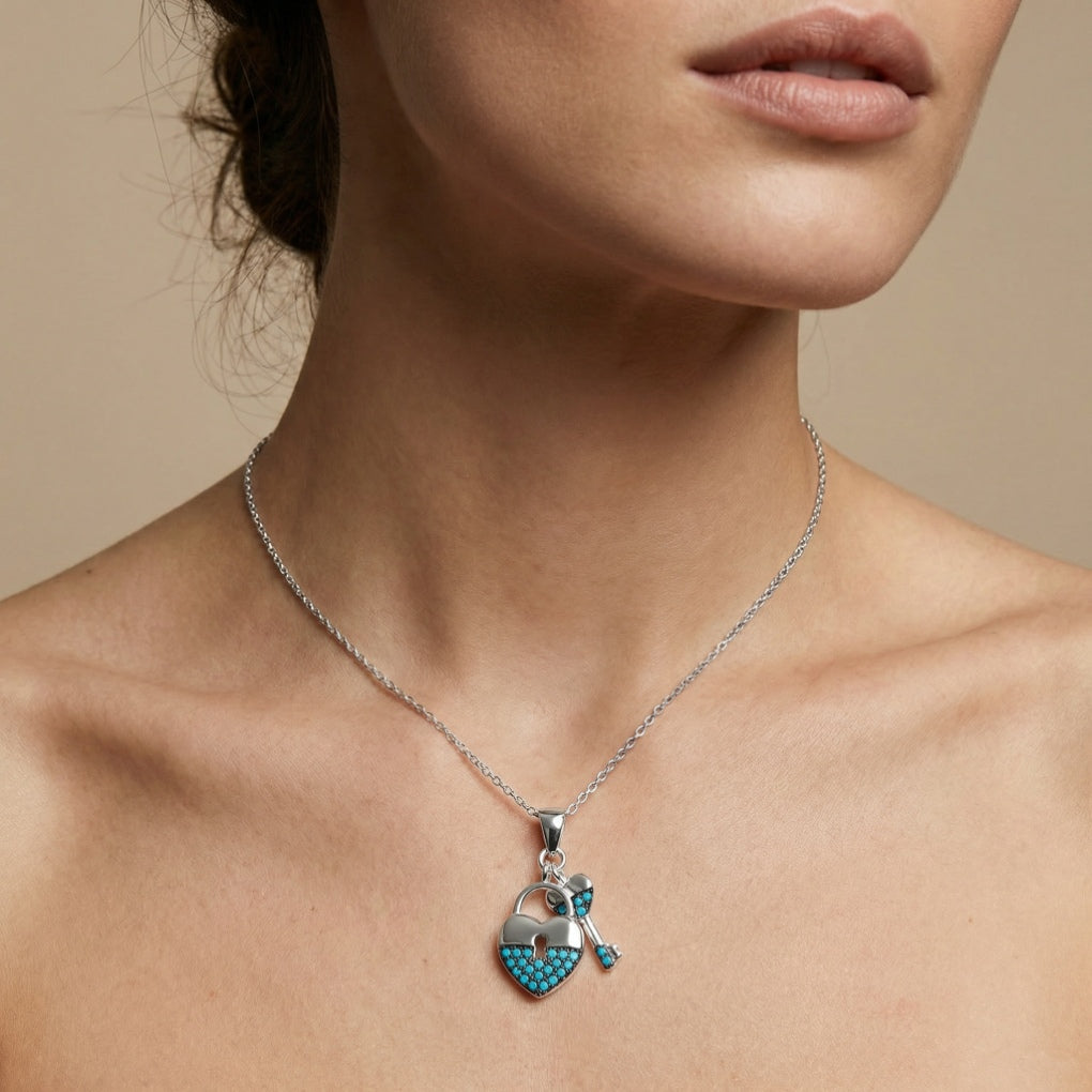 Heart Lock Pendant