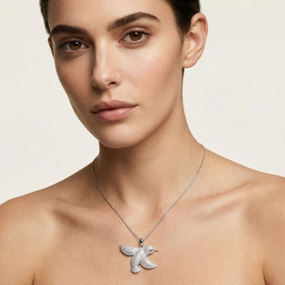 Sparkling Bird Pendant