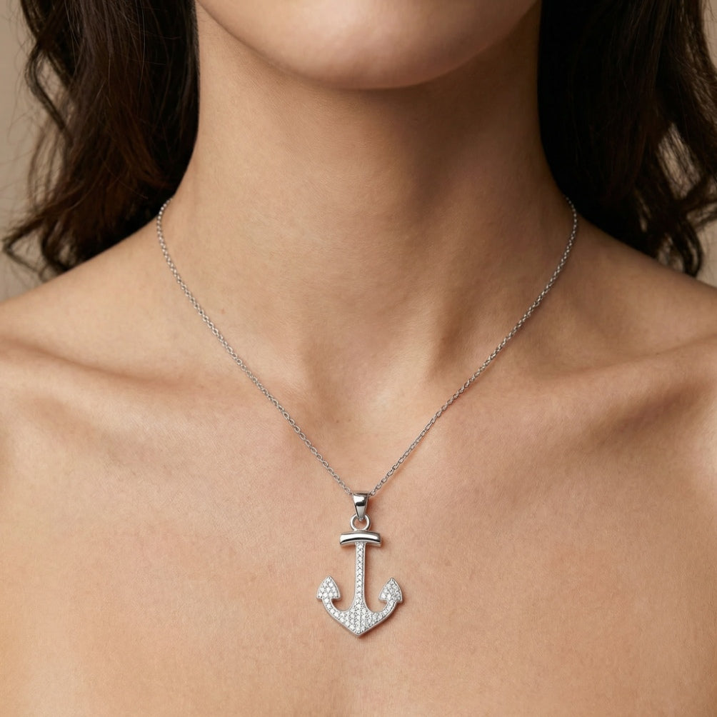Radiant Anchor Pendant