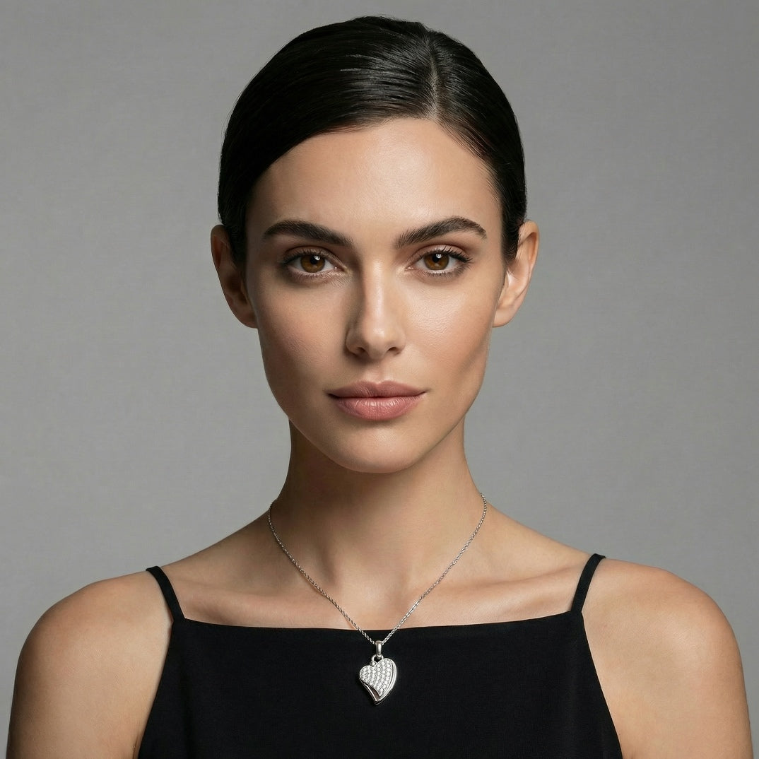 Sparkling Heart Pendant